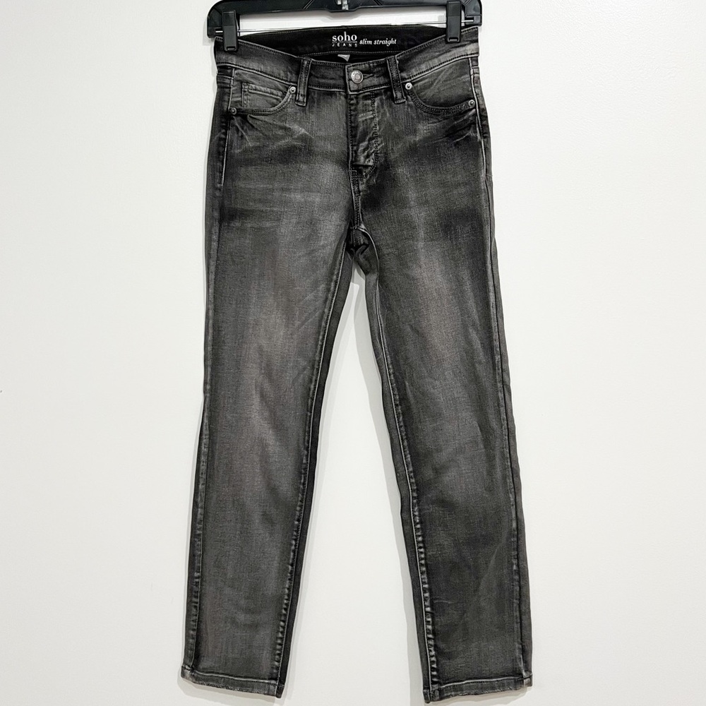 NWOT Slim Straight Gray Wash Jean
